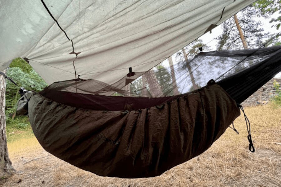 underquilt, hamaka