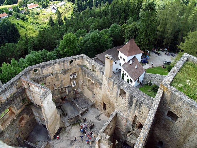 Zrúcanina hradu Landštejn