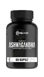Ashwagandha KSM 66® - Kognitívna činnosť / relax / spánok Rigad®