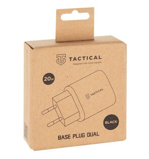 Cestovná nabíjačka Base Plug Dual Tactical®, 20 W