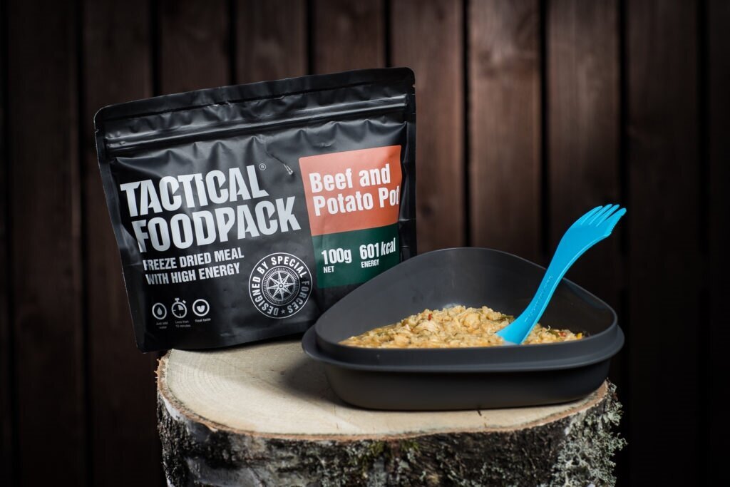 Dehydrované jedlo Tactical Foodpack® hovädzie mäso so zemiakmi