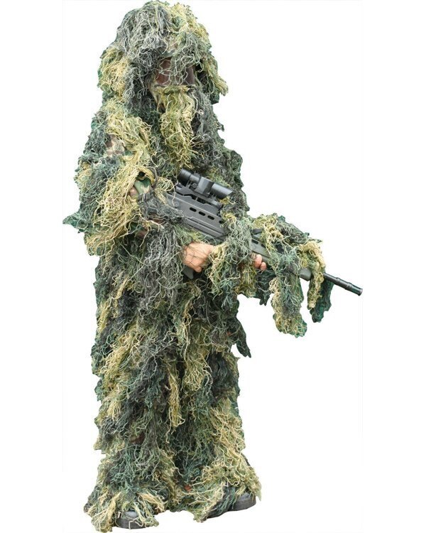 Detský hejkal Ghillie Suit Kombat UK® woodland