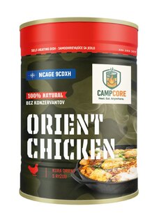 Konzerva Orient Chicken CampCore® / samoohrev