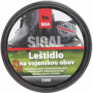 Leštidlo na vojenskú obuv Siga 250 g