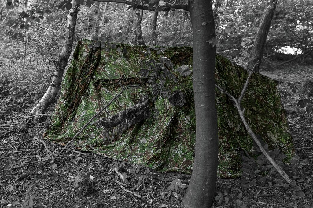 Maskovacia sieť Recce Net 2,8×2,8 m Ghosthood® IRR