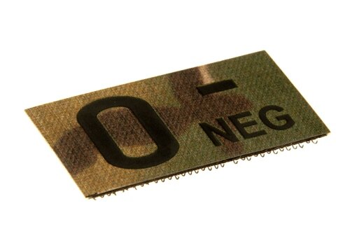 Nášivka krvná skupina IR Clawgear®
