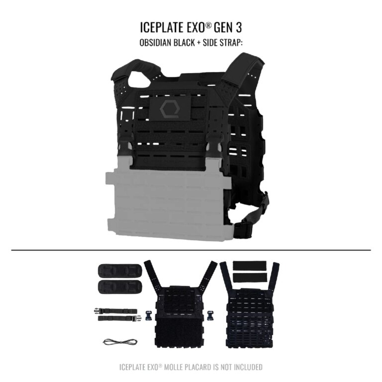 Nosič plátov ICEPLATE EXO® Gen 3 Qore Performance®
