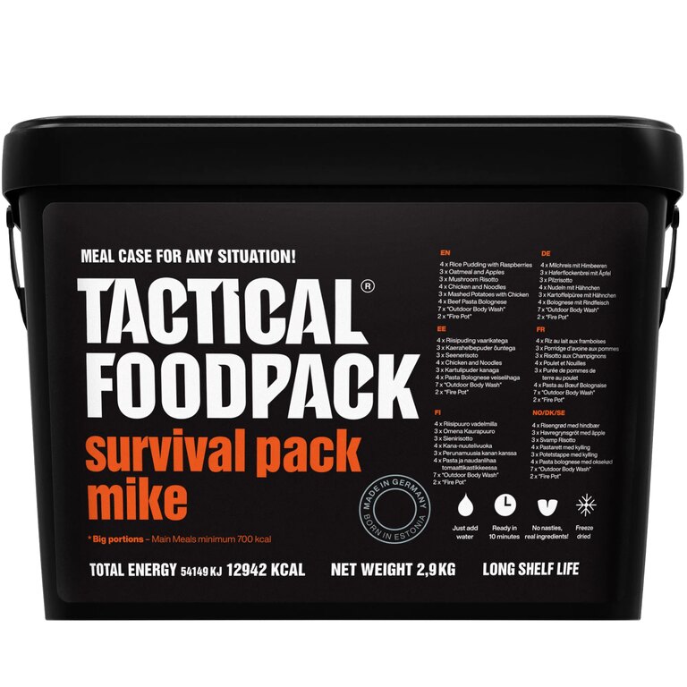 Núdzové balenie potravín Survival Pack Mike Tactical Foodpack®