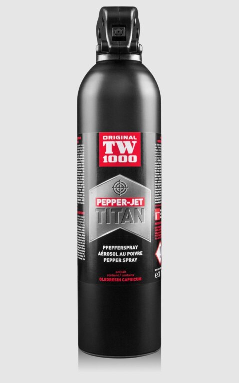 Obranný sprej Titan Pepper - Jet TW1000® 750 ml