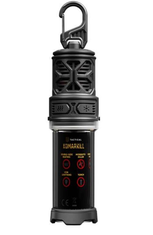 Odpudzovač komárov s lampášom a powerbankou KomarKill Tactical®