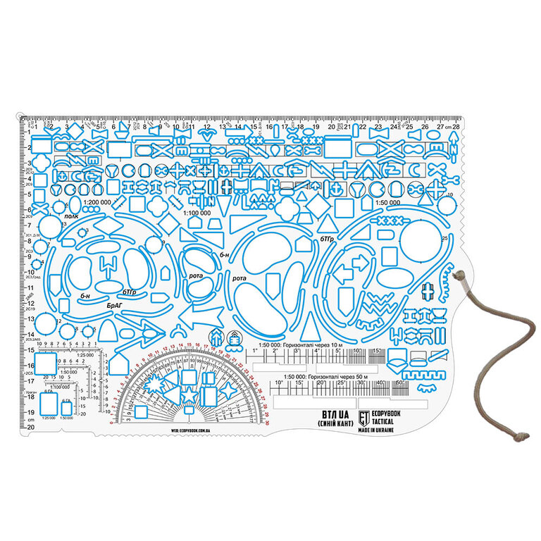 Pravítko Ecopybook VTL M-Tac®