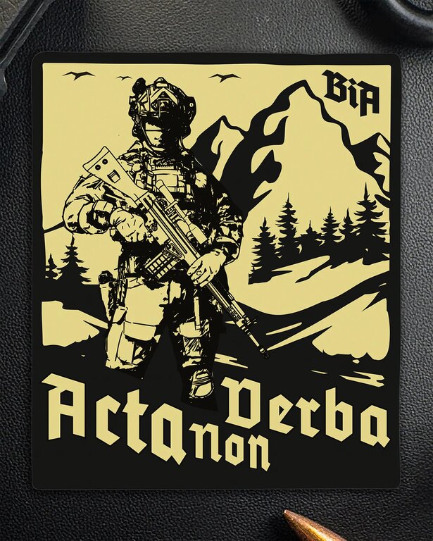 Samolepka Acta Non Verba Brothers in Arms®