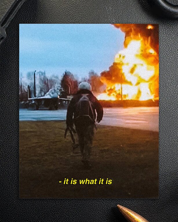 Samolepka It is what it is Brothers in Arms®
