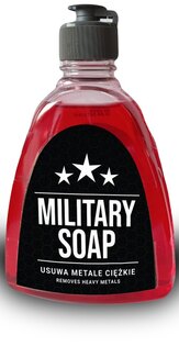 Špeciálne tekuté mydlo na ruky, telo a vlasy Military Soap®