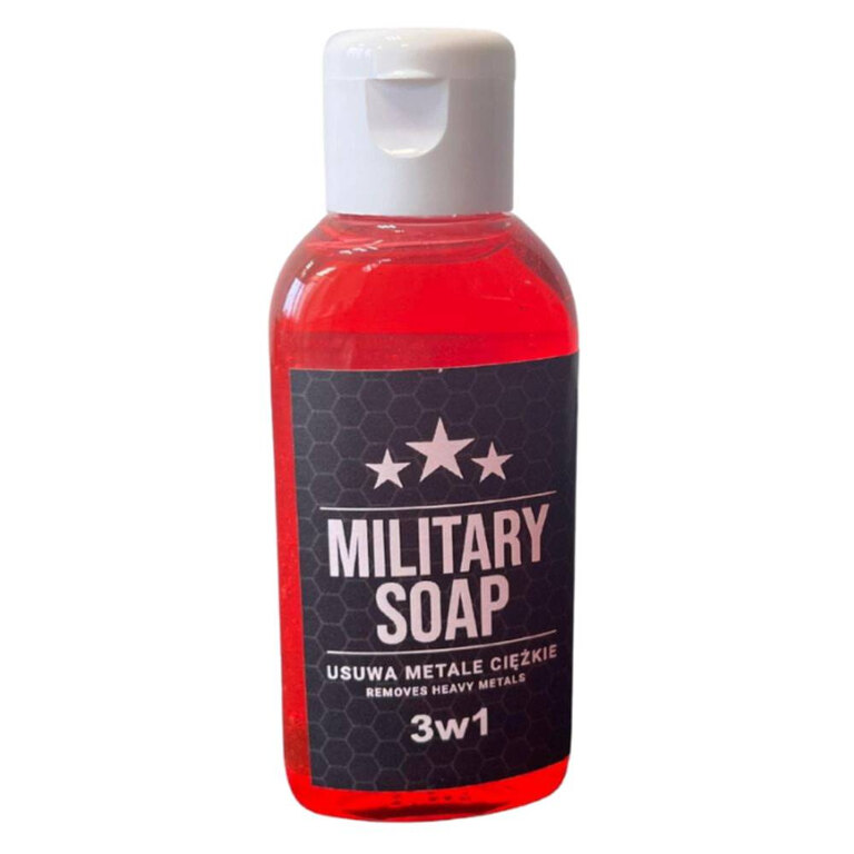 Špeciálne tekuté mydlo na ruky, telo a vlasy Military Soap®