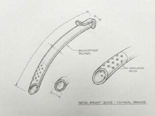 Sterilný nosný vzduchovod NPA SurSecur 6:8 Medical®