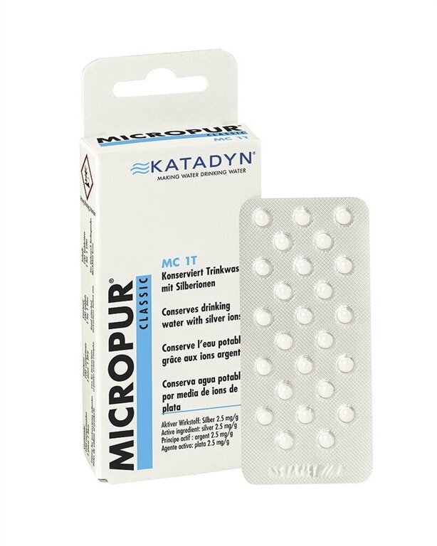 Tablety na čistenie vody KATADYN® Micropur Classic MC 1T 100 tb